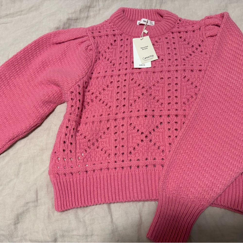 Mango Women's Crew Neck Sweater - Picture 2 of 3